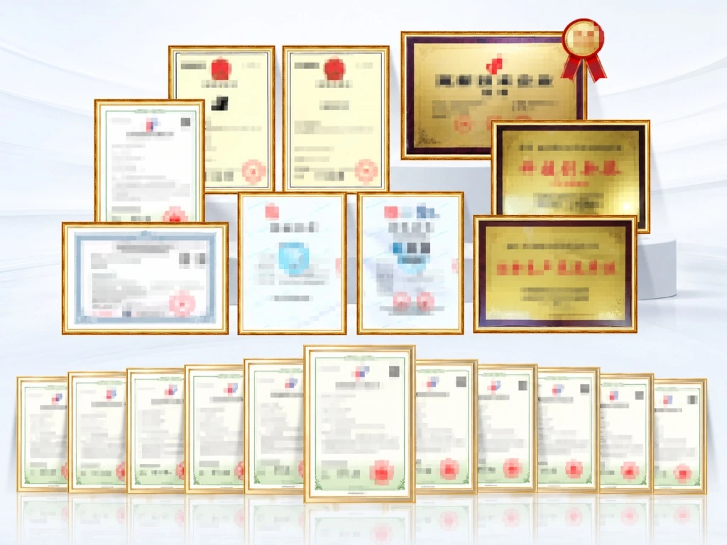 Manufacturing Facility Official Certifications, National Utility Patents & Industry Honors Showcase