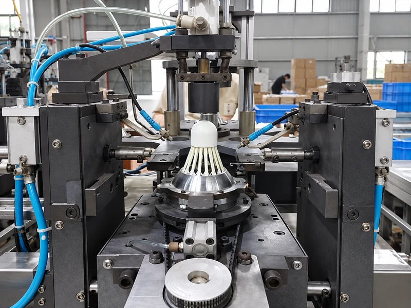 Cork base and skirt concentricity alignment fixture