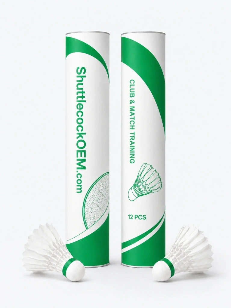 G703 Grade 1 Goose Blade Quills Composite Natural Cork Feather Shuttlecock - Badminton Shuttlecock OEM Manufacturer