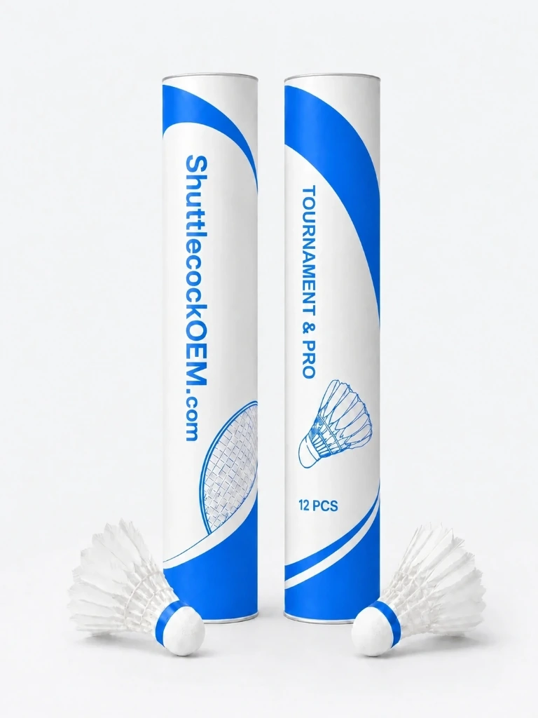 G902 Grade 1 Goose Blade Quills 3-Layer Sandwich Cork Feather Shuttlecock - Badminton Shuttlecock OEM Manufacturer