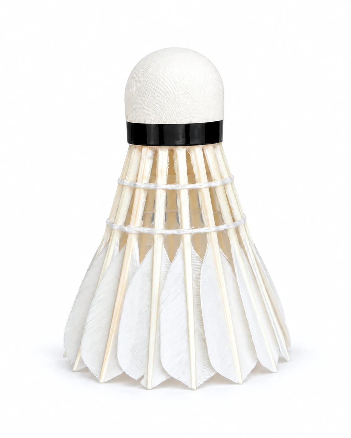 G703 Grade 1 Goose Blade Quills Composite Natural Cork Feather Shuttlecock Detail Structure - Badminton Shuttlecock OEM