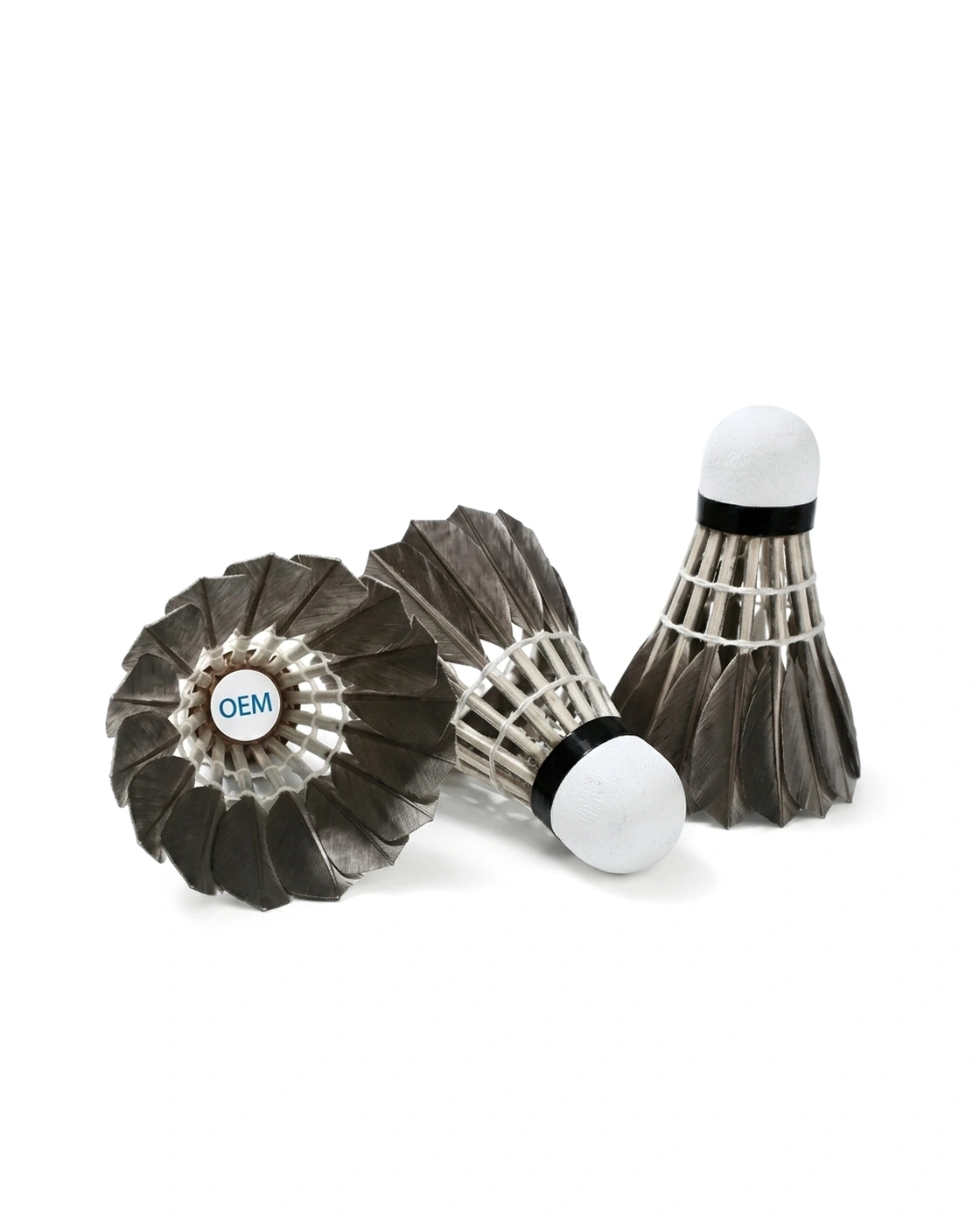 Natural Cork Base & Flight Stability - Badminton Shuttlecock OEM